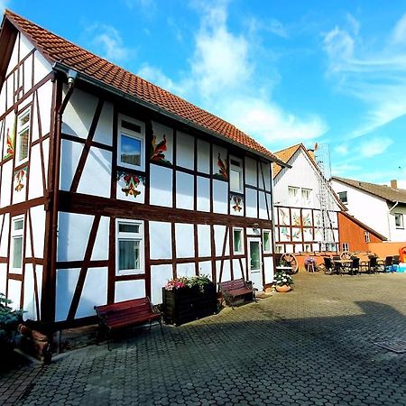 Zur Krone - Ferienhaus 1 Widdershausen Kültér fotó