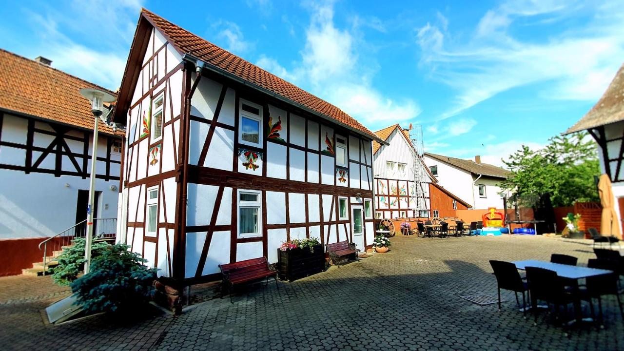 Zur Krone - Ferienhaus 1 Widdershausen Kültér fotó
